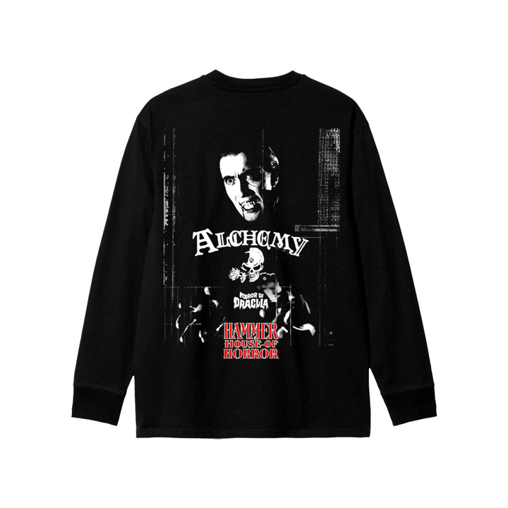 Horror Of Dracula L/S T-Shirt Black