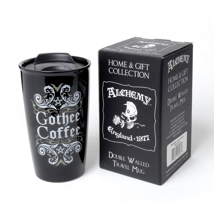 Alchemy England - Gothee Coffee Double Walled Travel Mug