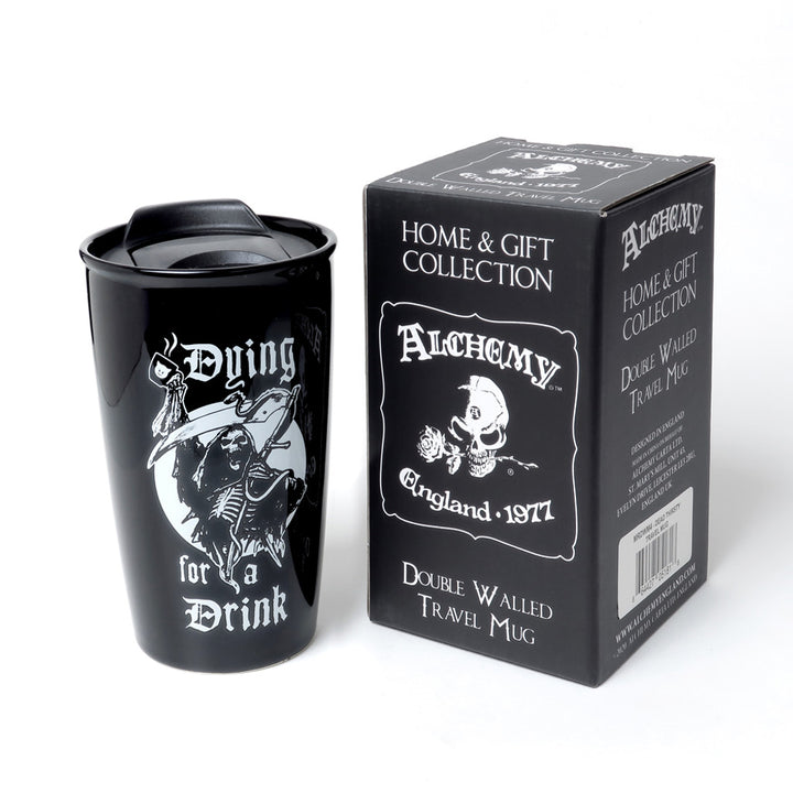 Alchemy England - Dying For A Drink Double Walled Travel Mug