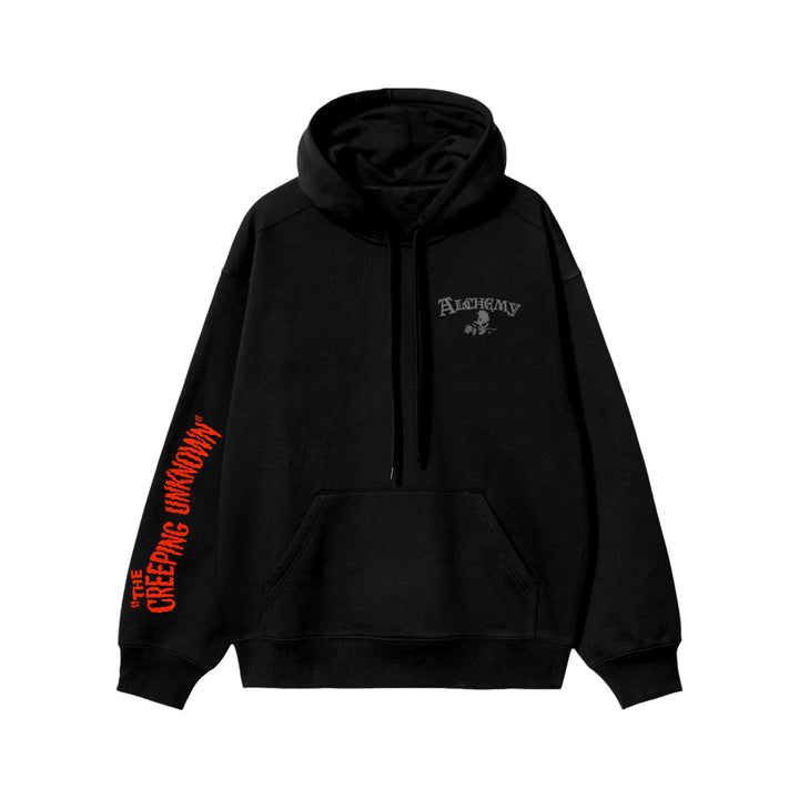 The Creeping Unknown  Hoodie Black