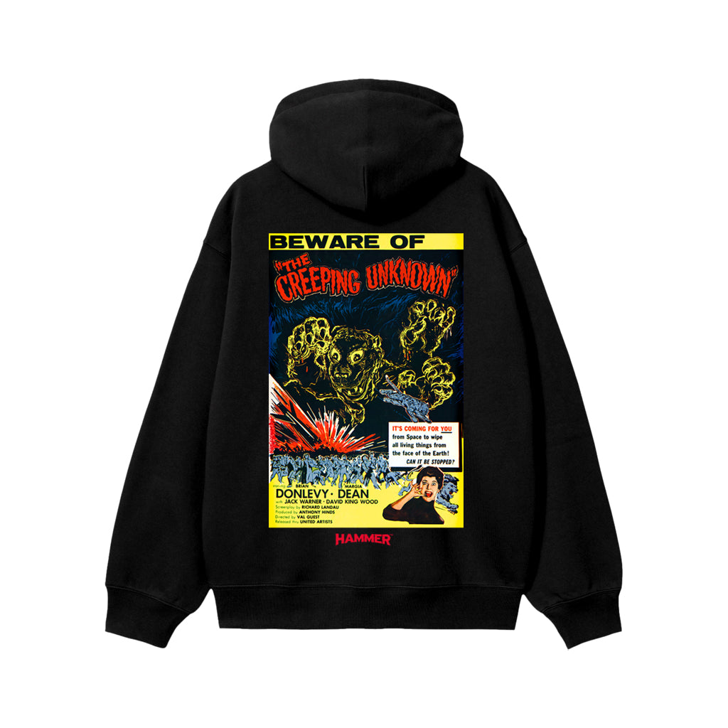 The Creeping Unknown  Hoodie Black