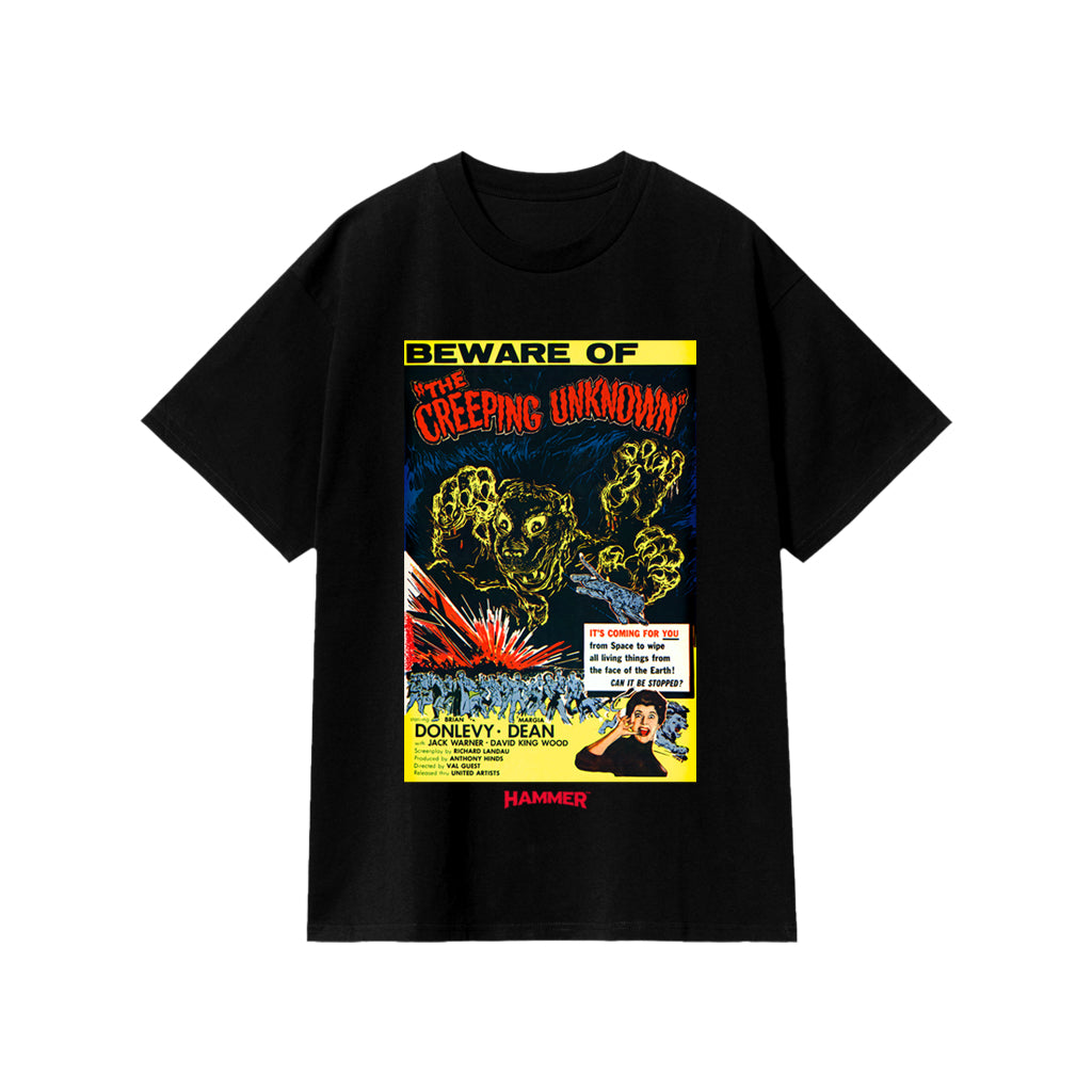 The Creeping Unknown T-Shirt Black